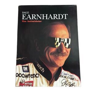 Dale Earnhardt The Intimidator Hard Cover Book